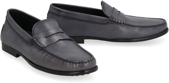LEATHER LOAFERS