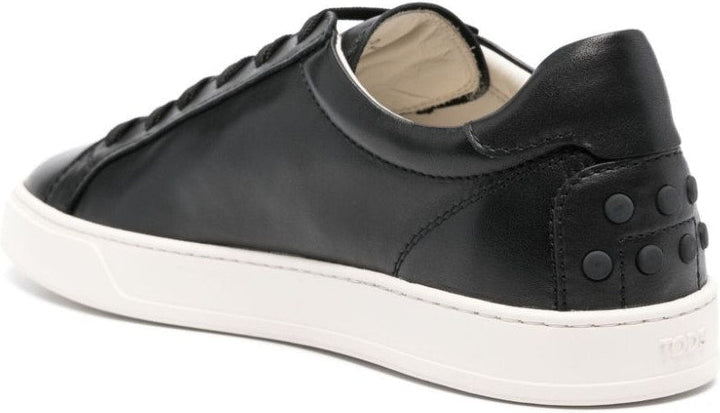 STUDDED LACE UP SNEAKERS