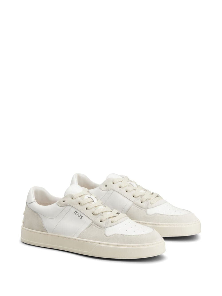 PANELLED SUEDE SNEAKERS