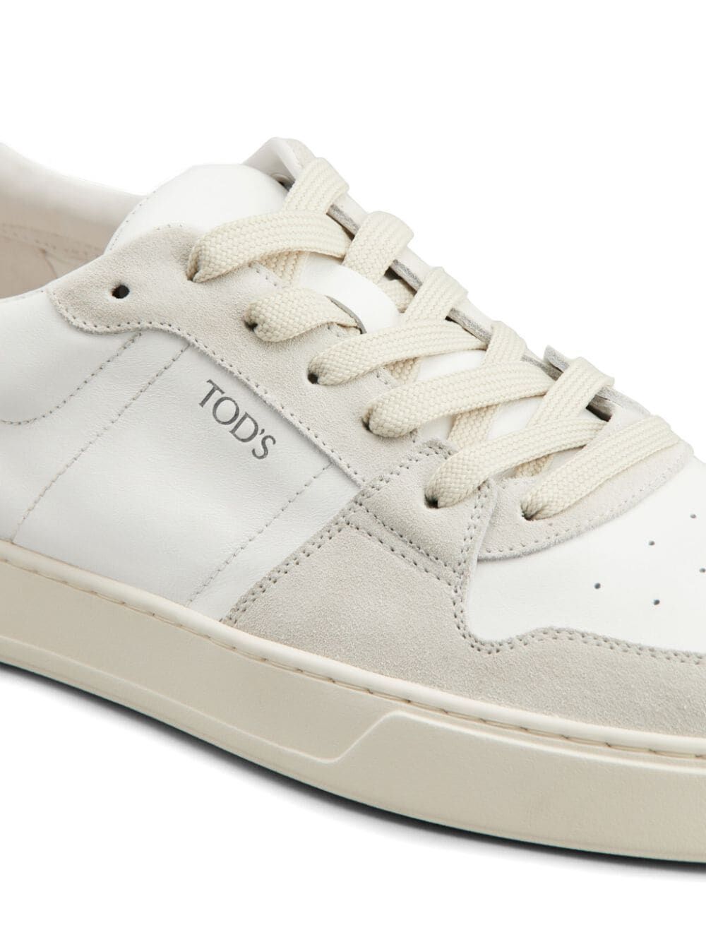 PANELLED SUEDE SNEAKERS