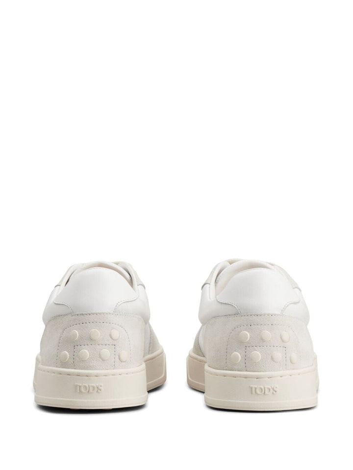 PANELLED SUEDE SNEAKERS