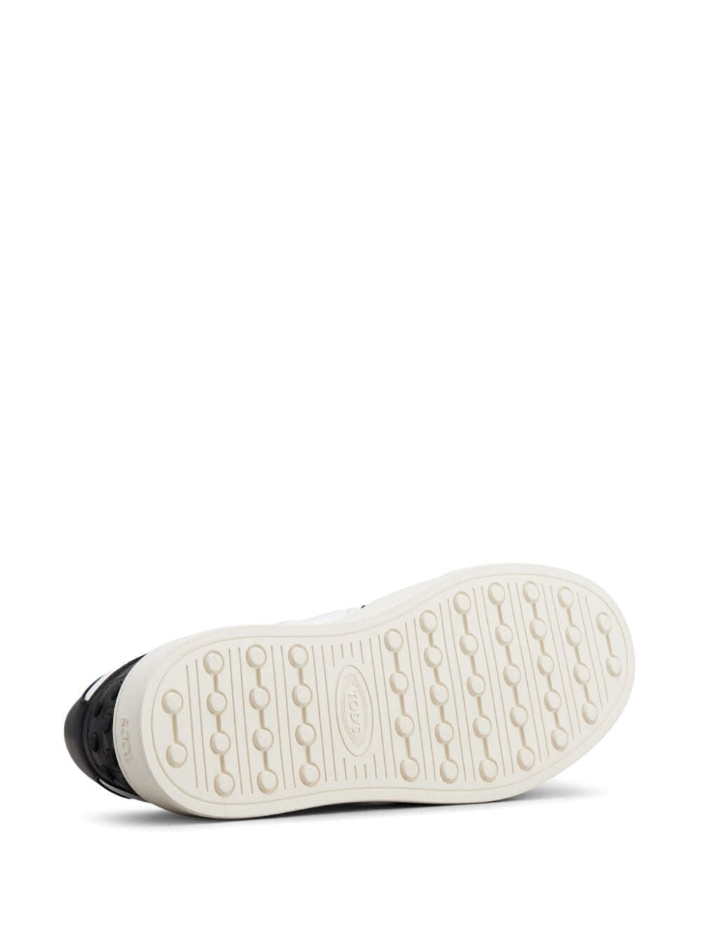 PANELLED LEATHER SNEAKERS