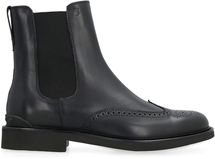 LEATHER CHELSEA-BOOTS
