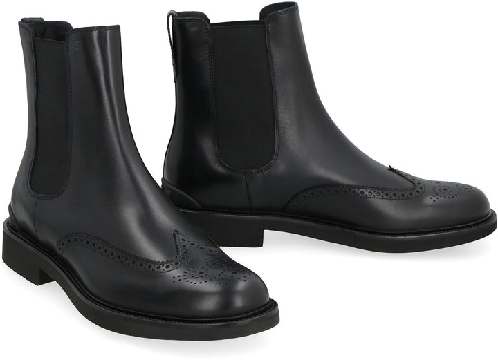 LEATHER CHELSEA-BOOTS
