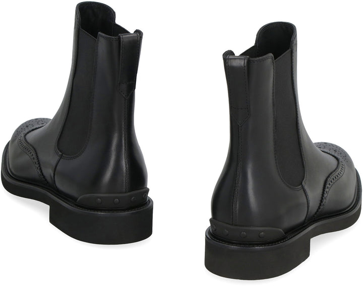 LEATHER CHELSEA-BOOTS