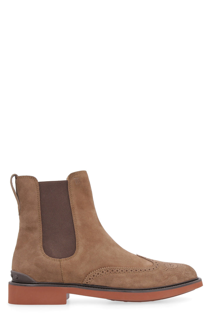 SUEDE ANKLE BOOTS