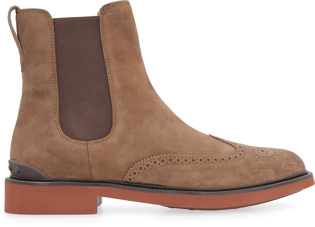 SUEDE ANKLE BOOTS