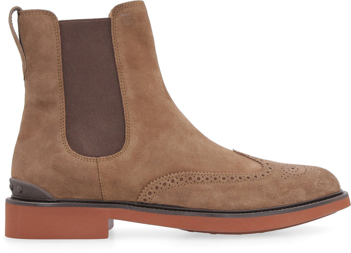 SUEDE ANKLE BOOTS