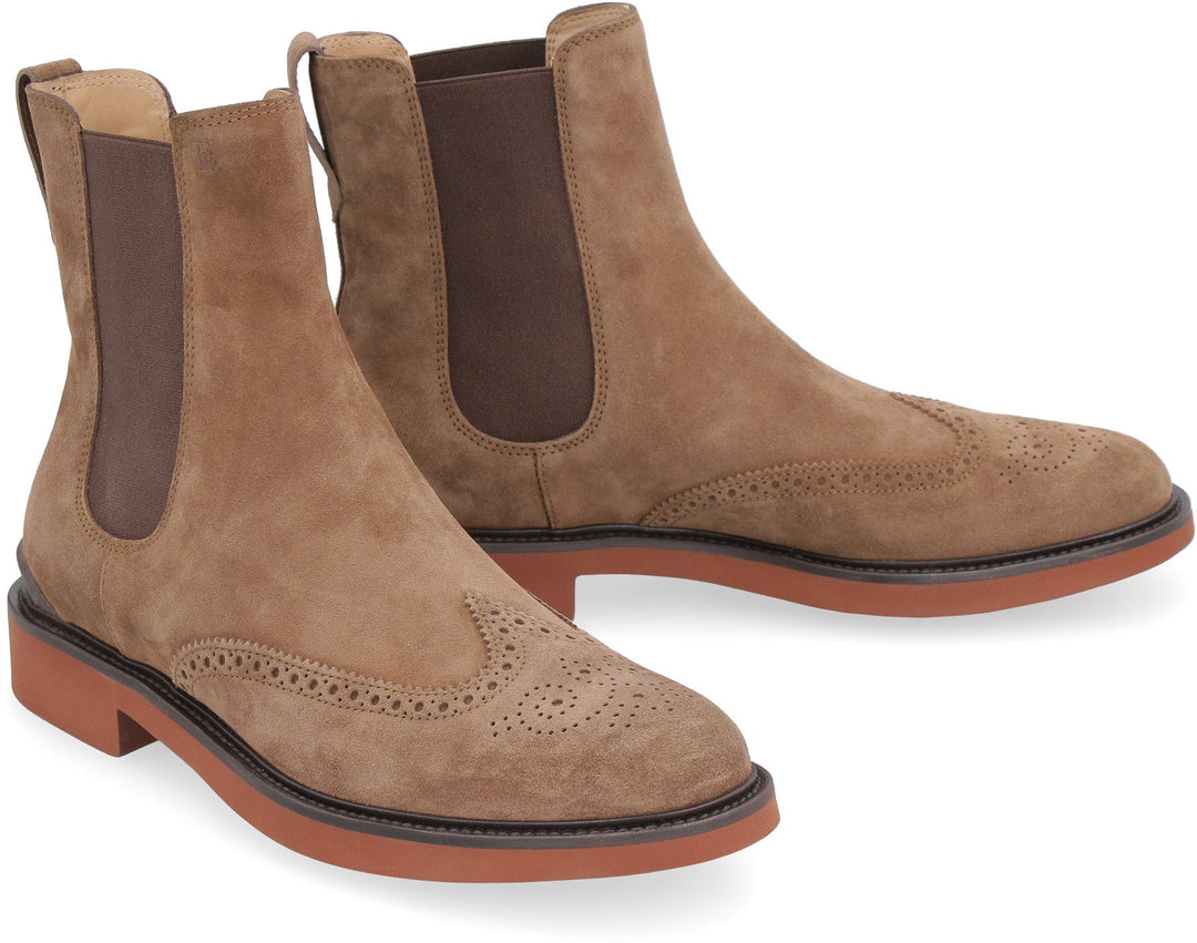 SUEDE ANKLE BOOTS