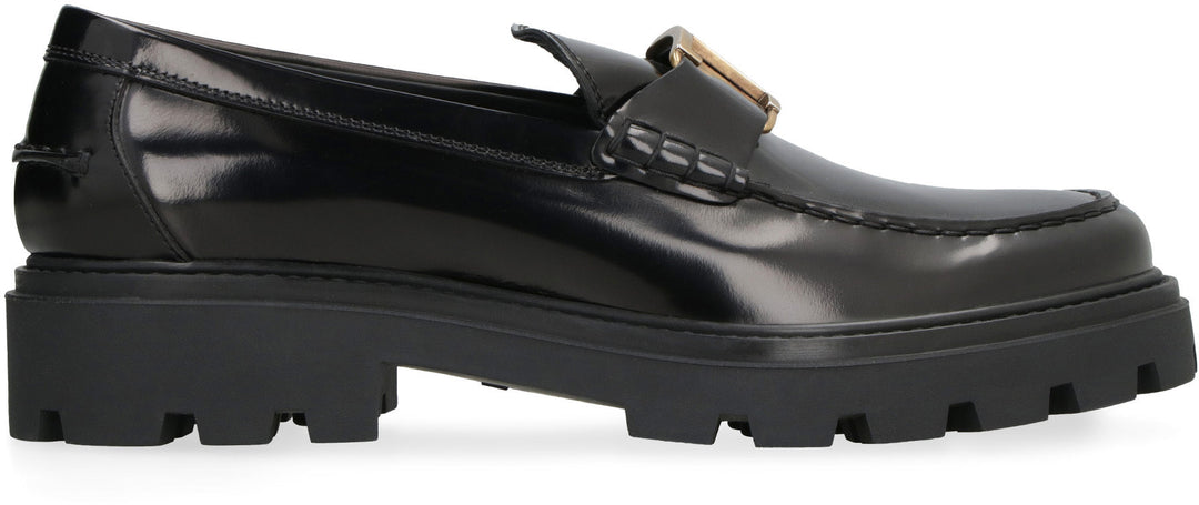 TIMELESS LOGO PLAQUE LOAFERS.
