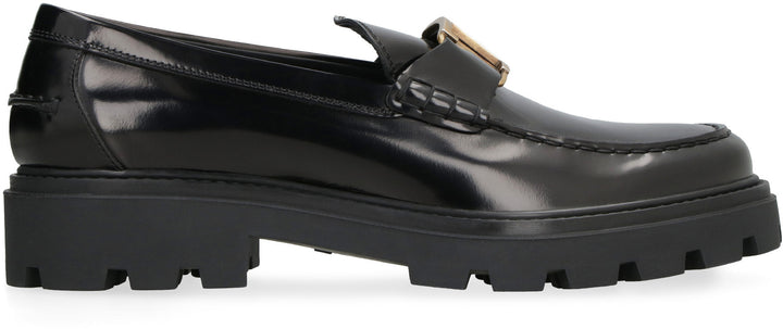 TIMELESS LOGO PLAQUE LOAFERS.