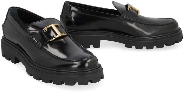 TIMELESS LOGO PLAQUE LOAFERS.