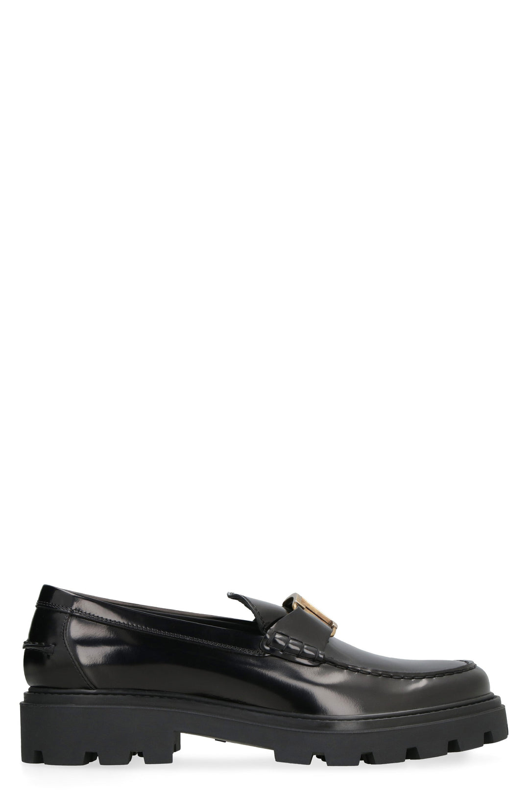 TIMELESS LOGO PLAQUE LOAFERS.