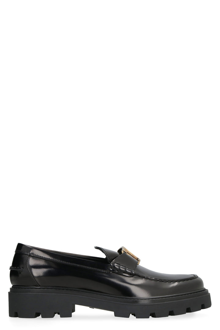 TIMELESS LOGO PLAQUE LOAFERS.