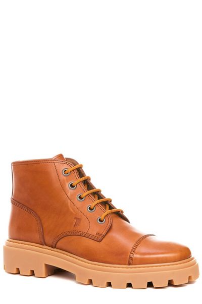 BROWN LEATHER BOOTS