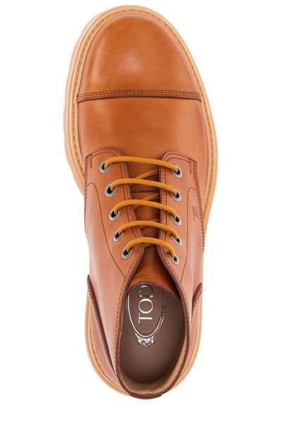 BROWN LEATHER BOOTS