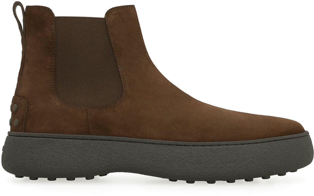 SUEDE CHELSEA BOOTS
