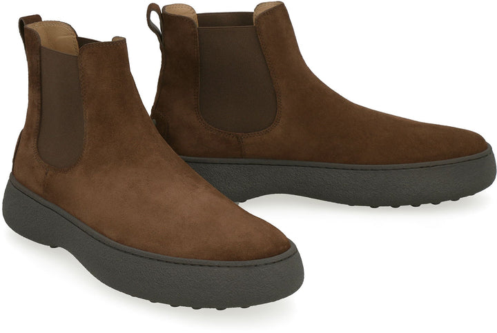 SUEDE CHELSEA BOOTS