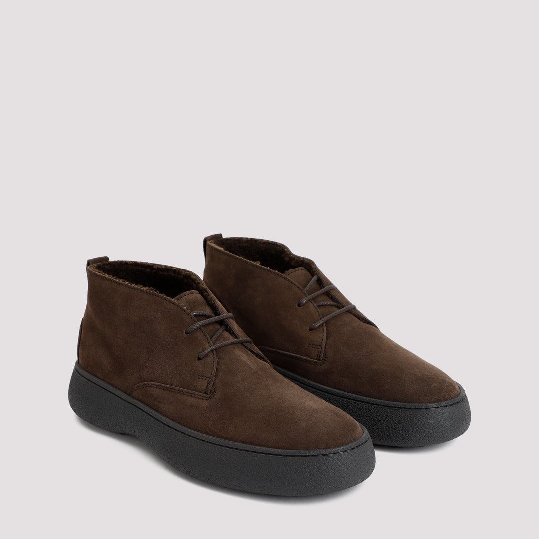 TOD`S SUEDE ANKLE BOOTS