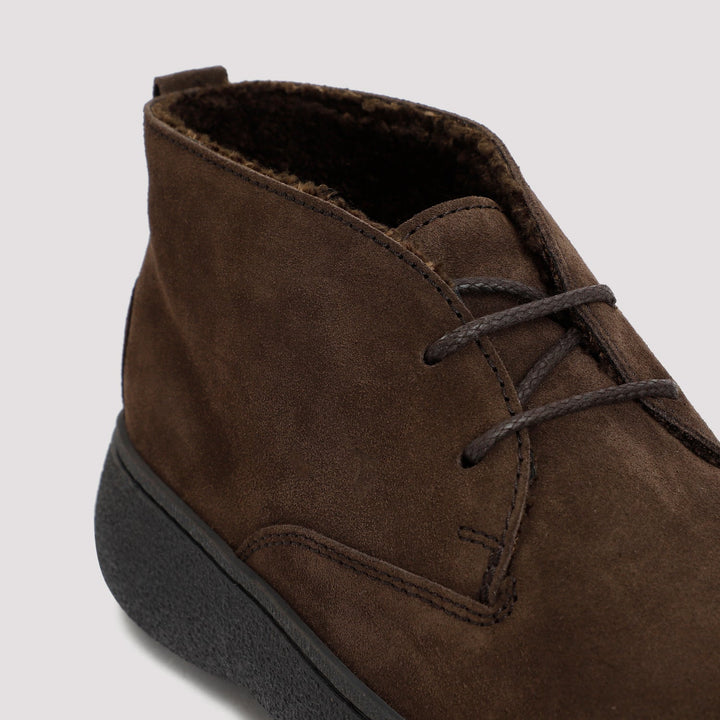 TOD`S SUEDE ANKLE BOOTS