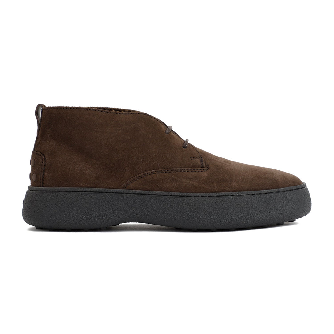 TOD`S SUEDE ANKLE BOOTS