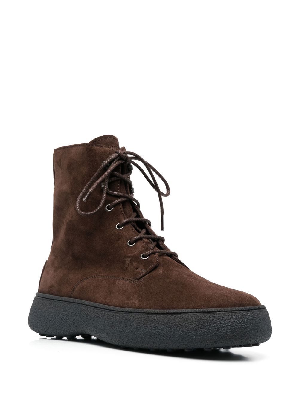 W.G. SUEDE LACE-UP ANKLE BOOTS