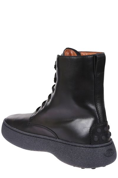 TOD'S W. G. LACE UP BOOTS