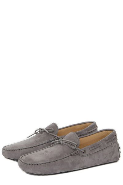 GREY GOMMINO LOAFERS