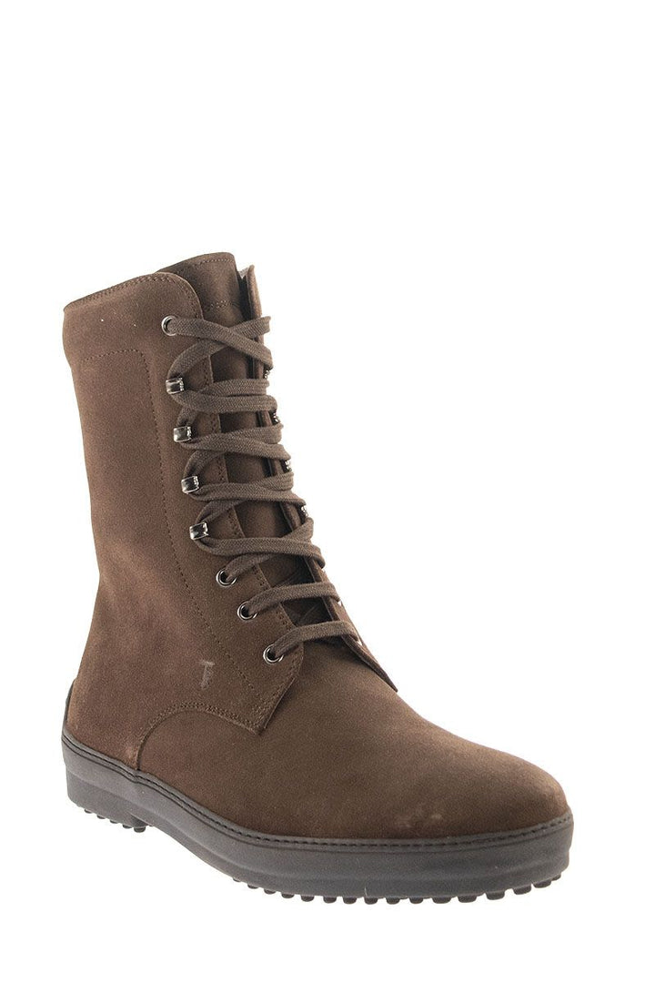 WINTER RUBBER BOOTS IN SUEDE LEATHER