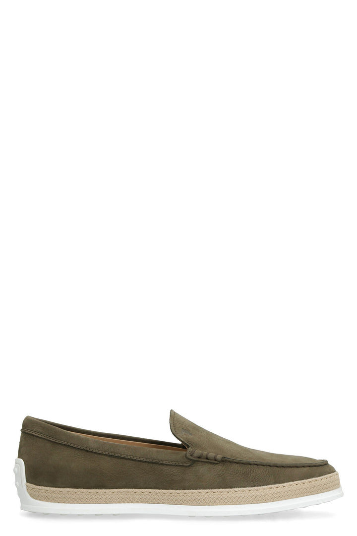 NUBUCK SLIP-ON SHOES