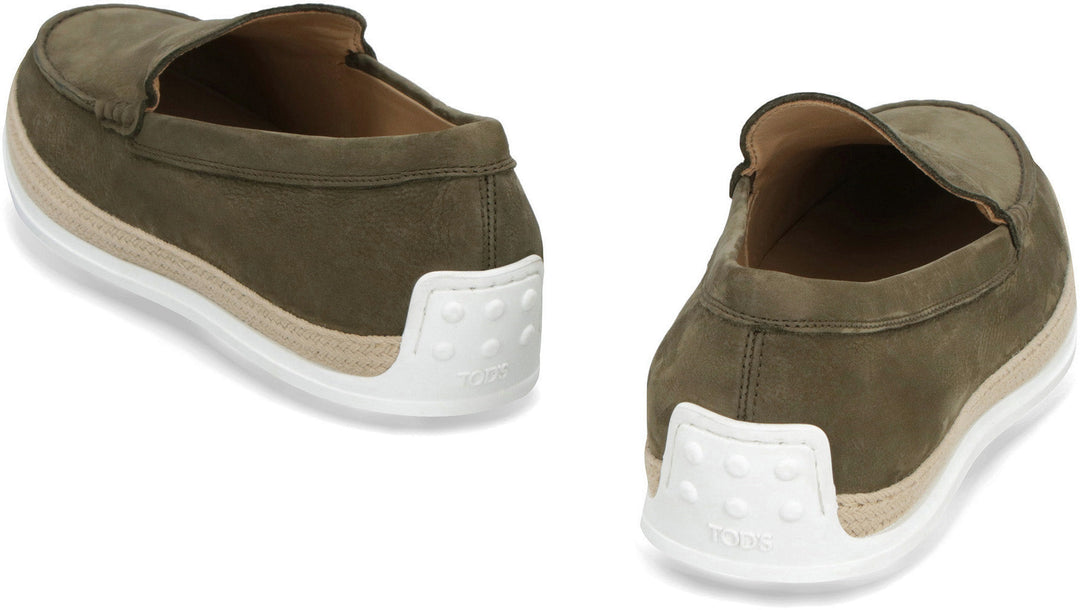 NUBUCK SLIP-ON