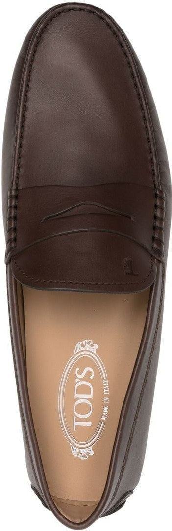 TOD'S CITY LEATHER LOAFERS