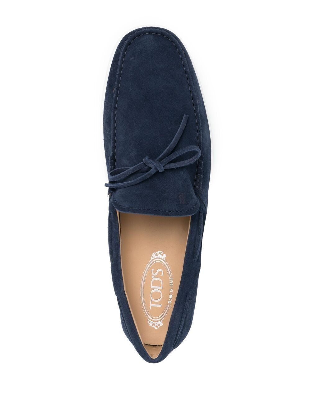 suede lace-up loafers