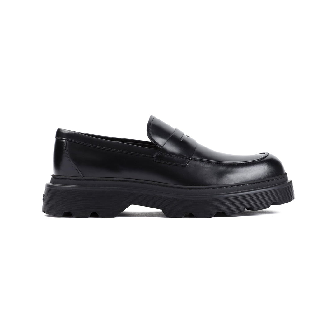 LEATHER LOAFERS