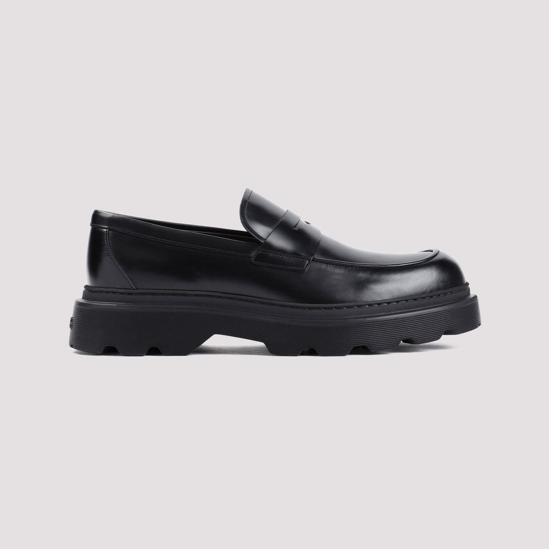 LEATHER LOAFERS