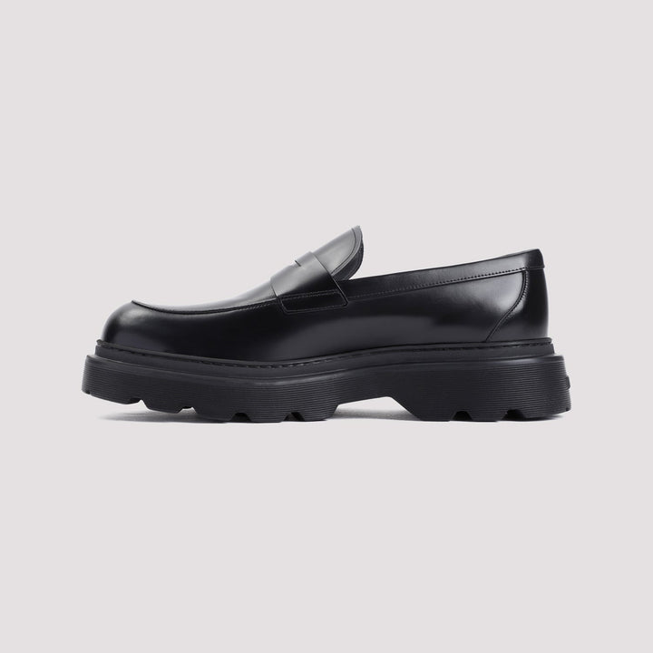 LEATHER LOAFERS