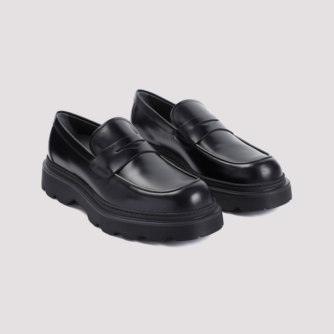 LEATHER LOAFERS
