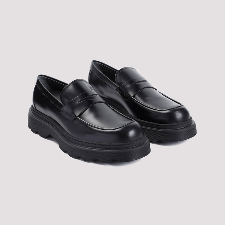 LEATHER LOAFERS