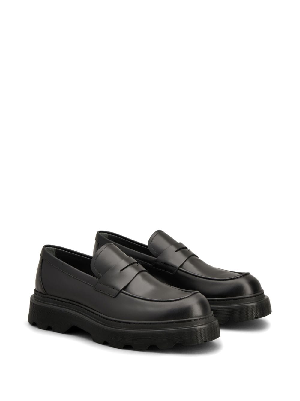 LEATHER LOAFERS