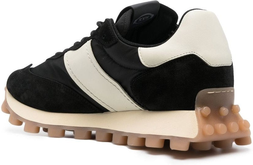 BEIGE SUEDE ALLACCIATA SNEAKERS