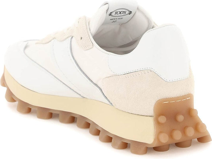 LEATHER AND FABRIC 1T SNEAKERS