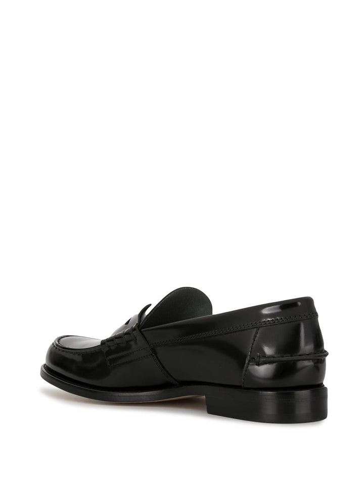 LEATHER LOAFERS