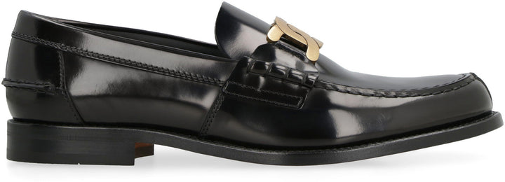 LEATHER LOAFERS