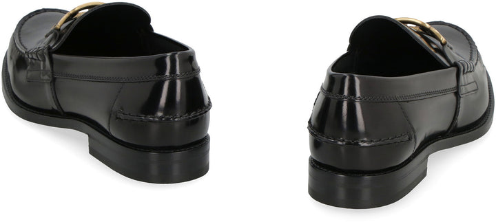 LEATHER LOAFERS
