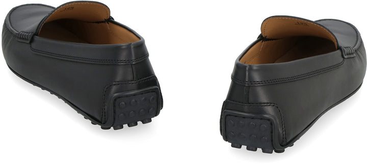 TOD'S LEATHER GOMMINO DRIVER LOAFERS
