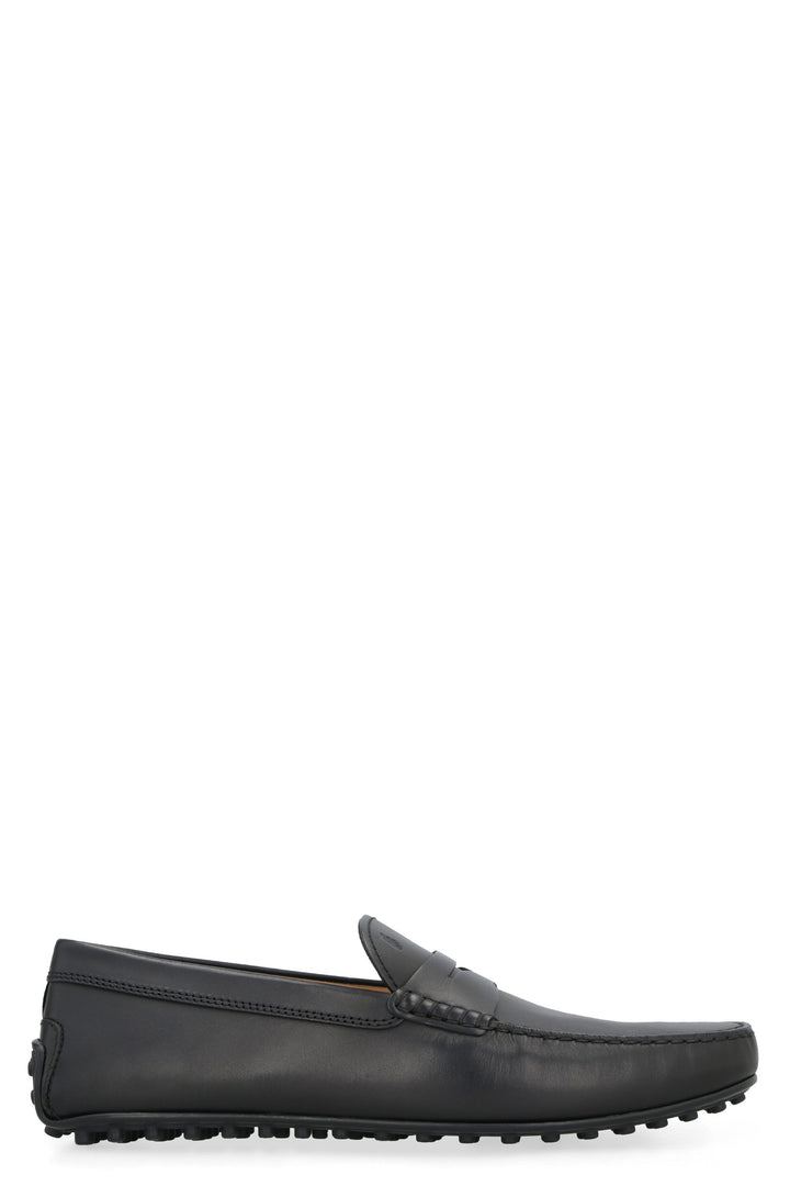 TOD'S LEATHER GOMMINO DRIVER LOAFERS