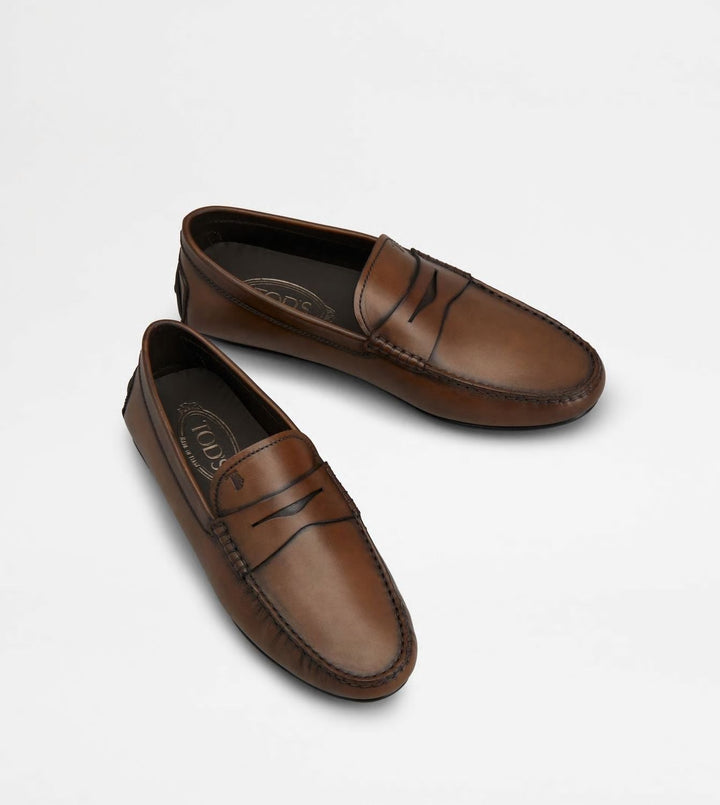 leather driver loafers.