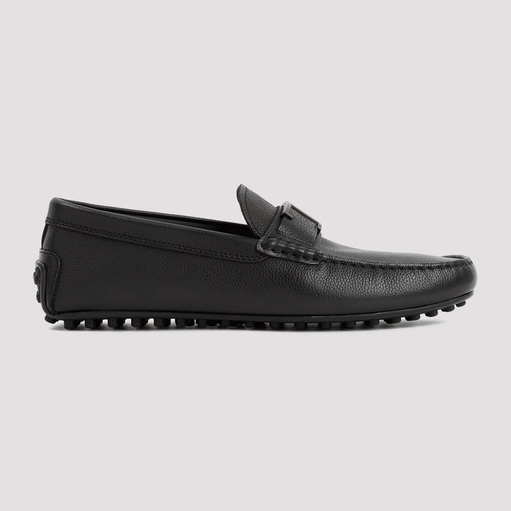 TOD`S GRAINED LEATHER LOAFER CITY GOMMINO