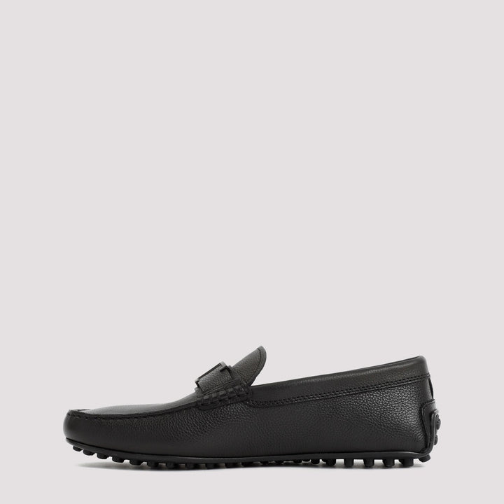 TOD`S GRAINED LEATHER LOAFER CITY GOMMINO