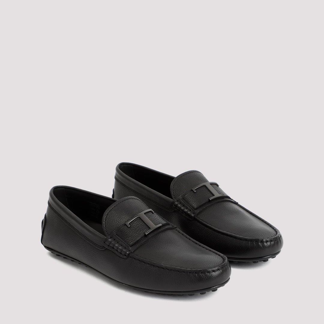 TOD`S GRAINED LEATHER LOAFER CITY GOMMINO